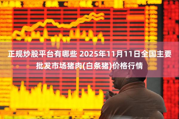 正规炒股平台有哪些 2025年11月11日全国主要批发市场猪肉(白条猪)价格行情